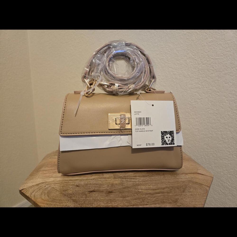 Anne Klein Top Handle Bag with Strap